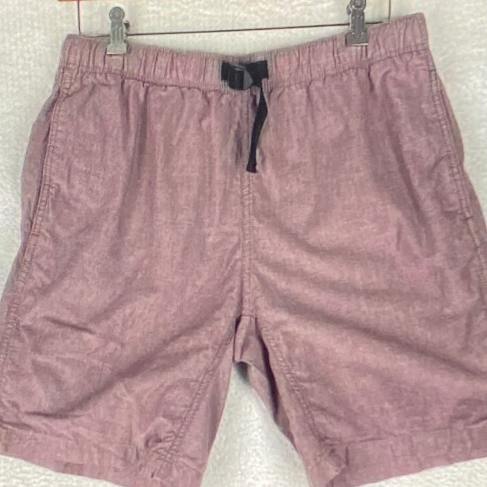 Eddie Bauer Men's Flat Front Shorts - Soft Pink